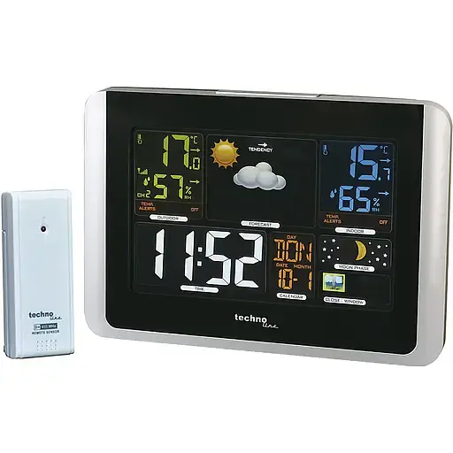 Метеостанция Technoline WS6442 Black (WS6442) - фото 1