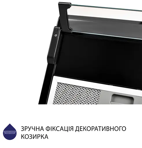 Витяжка Minola HPL 615 BL (плоска) - фото 5