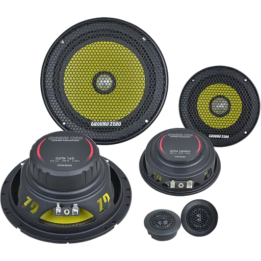 Коаксіальна акустична система Ground Zero GZTC 165.3X-ACT - фото 2