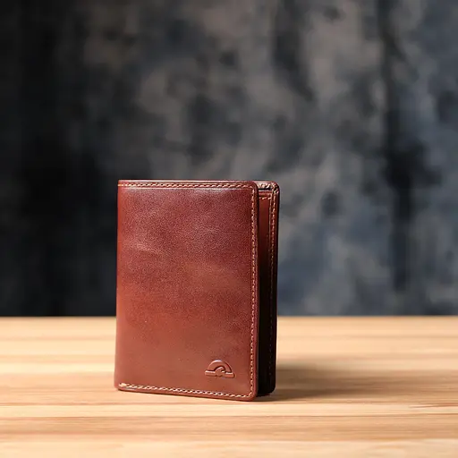 Кошелек для мужчин из натуральной глянцевой кожи Tony Perotti 8х10.5х0.5 см acs0032250 - фото 8