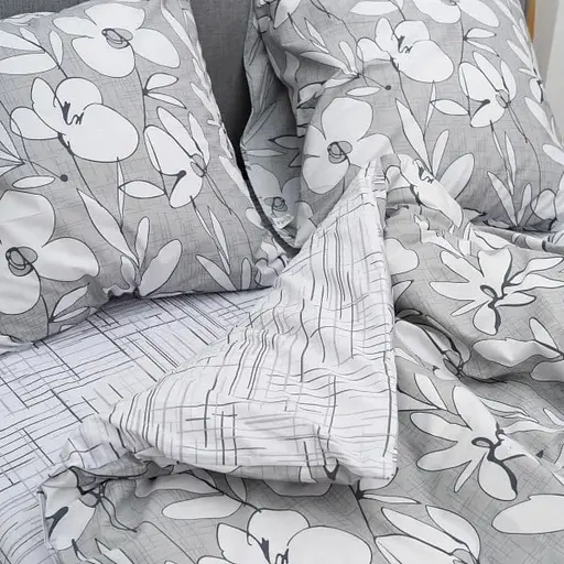 Комплект постільної білизни Viluta полуторний ранфорс 25357 100% бавовна - фото 2