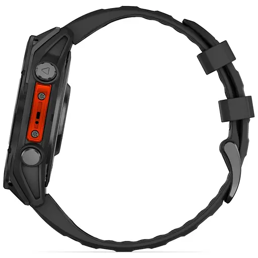 Смарт-годинник Garmin fenix 8 47mm, AMOLED, Glass/SS, SlateGray Steel/Black, BlkBnd, GPS (010-02904-00) - фото 5