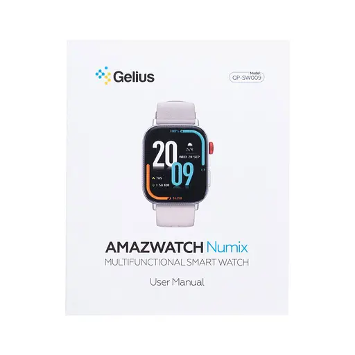 Смарт-годинник Gelius Pro GP-SW009 (Amazwatch Numix) Silver (2099900996962) - фото 8