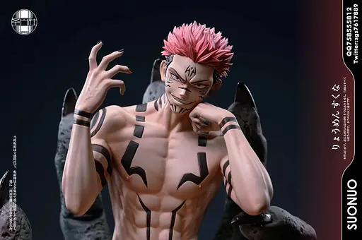 Фігурка колекційна SGS Studio Магічна битва Сукуна Jujutsu Kaisen Sukuna 28 см SGS S - фото 9