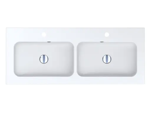 Умивальник Miraggio Della 1100-2 mirasoft 0001075, Білий матовий - фото 3