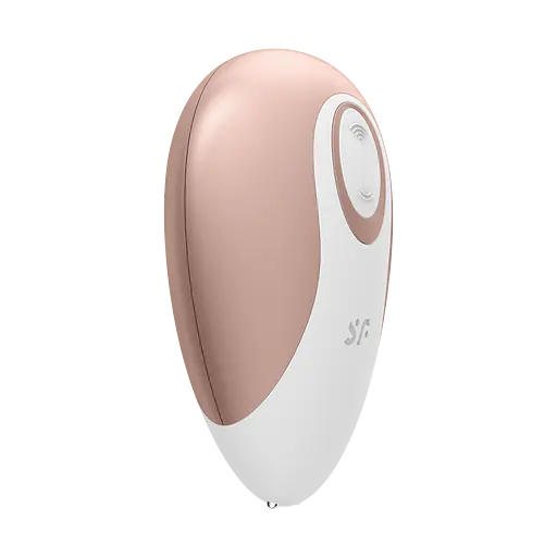 Вакуумний стимулятор клітора Satisfyer Deluxe золотий - фото 7