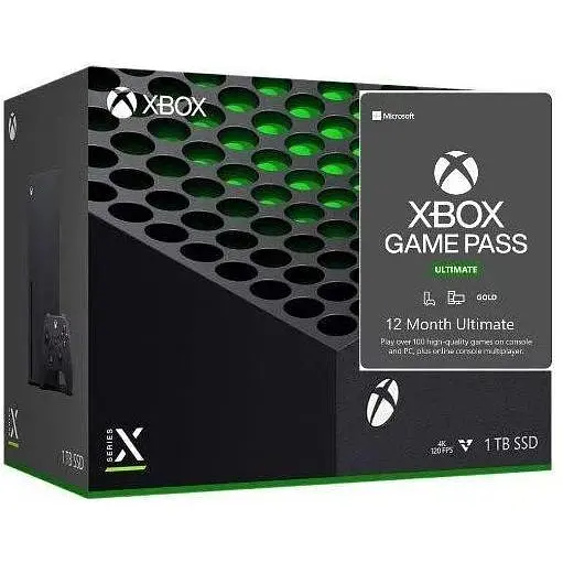 Microsoft Xbox Series X 1Tb + Xbox Game Pass Ultimate (12 месяцев)