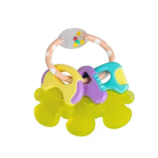 Брязкальце-прорізувач з водою "Ключики" 8430-1 - фото 2