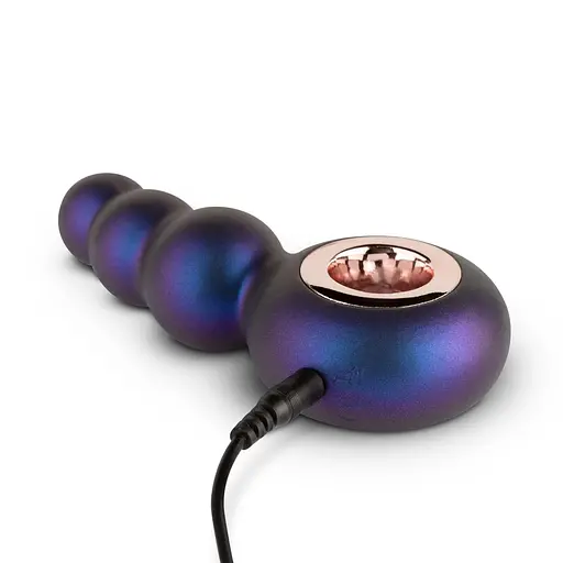 Анальна пробка Hueman Outer Space Vibrating Anal Plug 13.2 см (фіолетовий) - фото 3