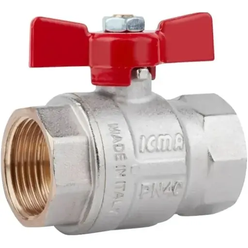 Кран кульовий Icma 1" прямий №349 (87349AF11) - фото 1