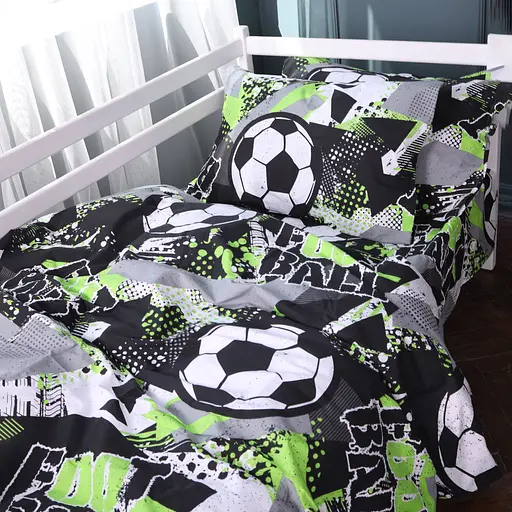 Комплект постільної білизни Mirson бязь Urban football 200х220 см (2200011570020)