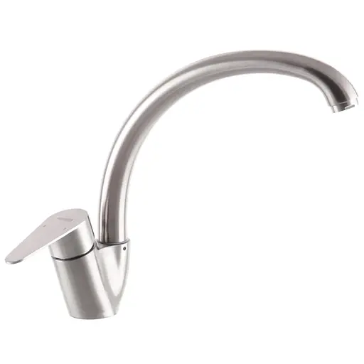 Смеситель для кухни Mixxus LEO-011 SS2826 Нержавеющая сталь - фото 1