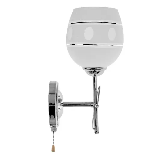 Бра Brille LK-589W/1 спрямованого світла настінне накладне E27 CH - фото 4