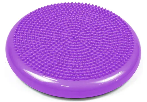 Балансировочная подушка массажная EasyFit фиолетовая (EF-1840-V) - фото 1