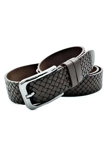 Ремінь шкіряний Le-Mon чоловічий 110-125х3,5 см acs0023825 - фото 2