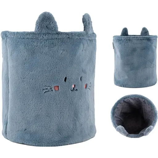 Кошик для зберігання Kite Cute Cat 30х35 см плюшевий (K24-3100L-2) - фото 3