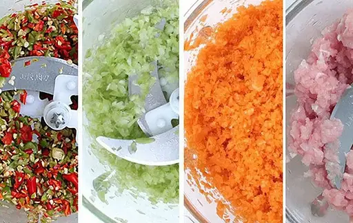 Блендер измельчитель Crownberg СВ-8987 2 л металл с чашей чоппер для мяса и овощей 500 Вт Серый - фото 3