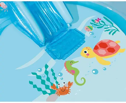 Детский игровой центр Intex 56143 На дне моря с горкой 301 x 193 x 71 см 175 л - фото 3