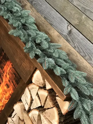 Гірлянда хвойна Hvoya Classic лита блакитна 2 м - фото 3