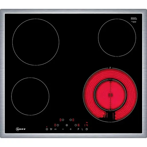 Скляна електрична плита NEFF T16SDF9R0, N 70 керамічна, ширина 60 см