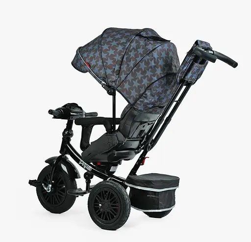 Триколісний велосипед Best Trike 8066 / 107-10 Perfetto з поворотним сидінням та надувними колесами - фото 3