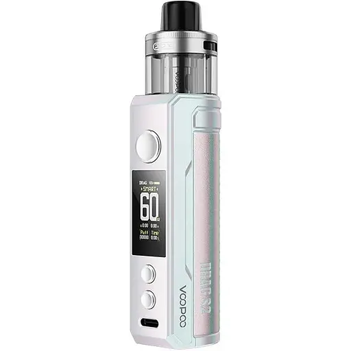 Под-система VooPoo POD System Drag S2 60W Pod 2500mAh 5ml DTL Version Kit Colorful Silver (17714)