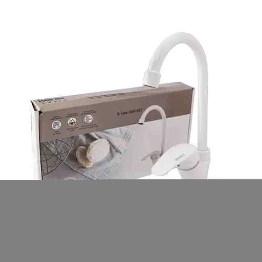 Змішувач для кухні Brinex 36W 007 Білий - фото 3
