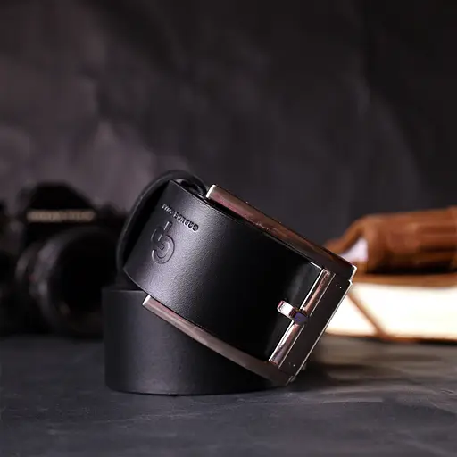 Ремінь шкіряний Grande Pelle чоловічий 3,8х120 см acs0026890 - фото 8