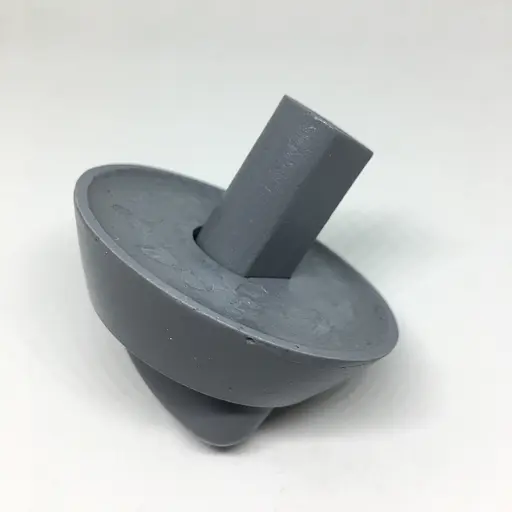 Ручка регулировка + лимб для плиты Ardo A5540G6, A5640G6, C6640G6, A554VG6, общая длина 54 мм, серая, 326158500 - фото 4