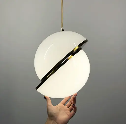 Подвесной светильник-полусфера Ø 15 см | Line F | Арт. MD7079-150 - фото 8