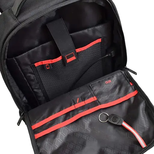 Рюкзак міський Semi Line USB 21 Black (P8251-0) (DAS302221) - фото 6