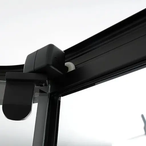 Душевой бокс Dusel Glare черный 900x900x2100 559002 - фото 3