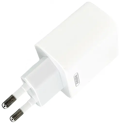Швидкий зарядний пристрій 20W Remax RP-U68 1xType-C 1xUSB-A PD+QC Білий - фото 3