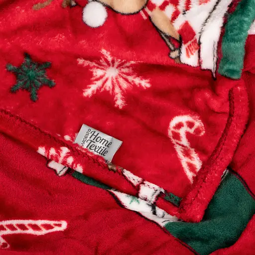 Плед Ardesto Flannel 160х200 см веселые олени (ART0117PB) - фото 3