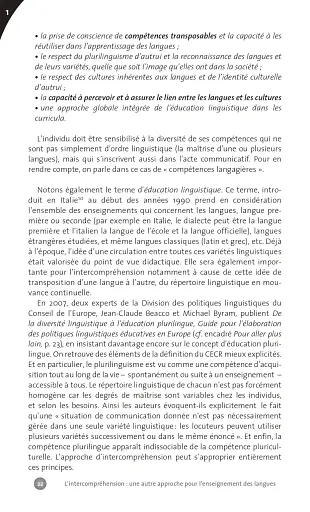 Collection F. L'intercomprehension : une autre approche pour l'enseignant des langues - фото 15