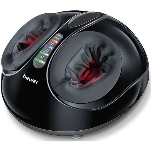 Beurer Масажер для ніг, від мережі, 4,5кг, 3 режими, шиацу, підігрів, чорний