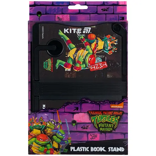 Подставка для книг Kite Ninja Turtles пластиковая (NT25-391) - фото 3