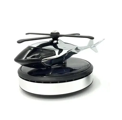 Ароматизатор автомобільний Вертоліт з каменем на сонячній батареї