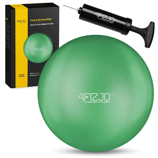 Мяч для пилатеса, йоги, реабилитации 4FIZJO 22 см Green (P-5905973404853) - фото 1