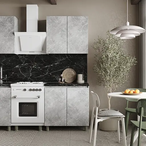 Кухня модульная MebelStar Нео 2 м Бетон (MBS-4210) - фото 4