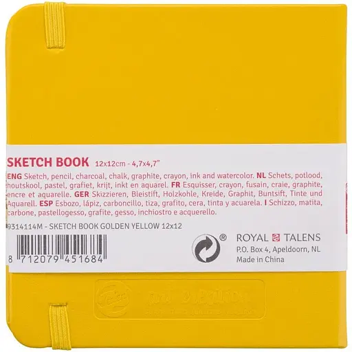 Блокнот для графіки Royal Talens Art Creation 12х12 см 140г/м2 80л Golden Yellow - фото 2