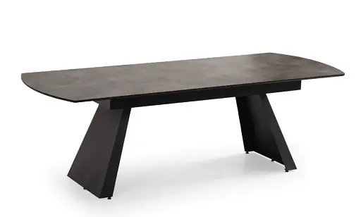 Стол раскладной 2000/2800x1000x780 Retro графит - фото 3