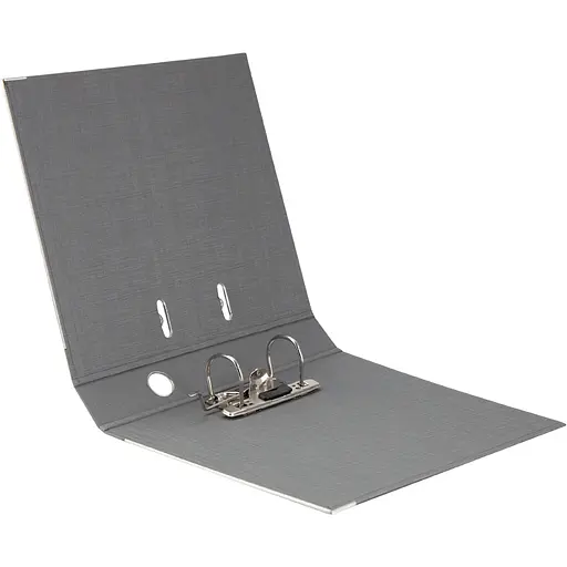 Папка-реєстратор Axent Prestige+ двостороння A4 50 мм срібляста (1721-34C-A) - фото 2