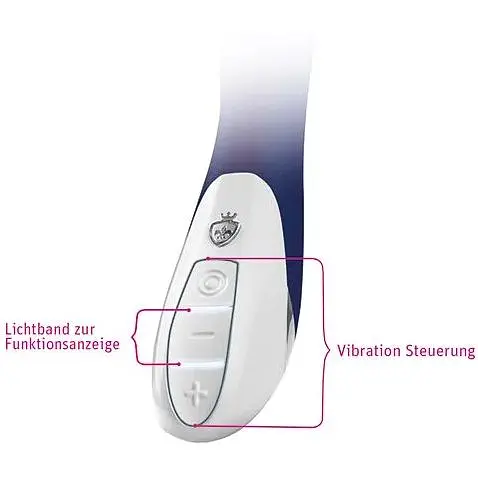 Мощный вибратор Mystim Terrific Truman Blue - фото 5