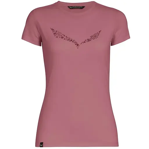 Футболка Salewa Solidlogo Dri-Release Wmn червоний XS