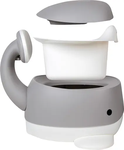 Дитячий горщик FreeOn Whale grey - фото 2