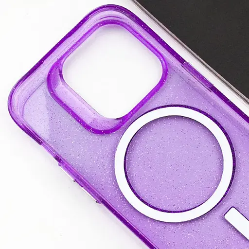 Чохол Epik TPU Radiance with MagSafe для Apple iPhone 15 Pro 6.1 Purple - фото 8