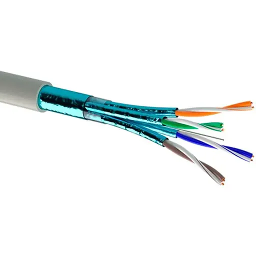 Кабель Одескабель КПпВЕ-ВПЕ (500) 4x2x0,56 (F/FTP-cat.6A), CU, екран., для внутр. робіт, 500м