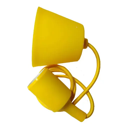 Светильник силиконовый ART-LOFT E27 желтый LUMANO - фото 1