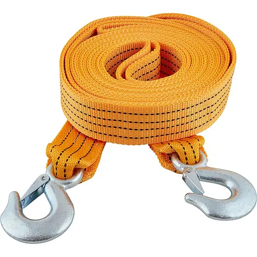 Трос буксирувальний Vitol ST206B/TP-209-5-1 стрічка 5 тонн 50 мм х 6 м помаранчевий (TP-209-5-1) - фото 1